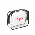 Transparent Cosmetic Bag Logo Branded