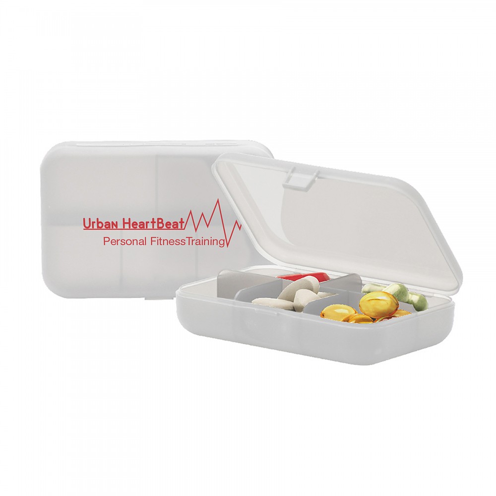 Performa Daily Pill Container (White) Custom Imprinted Performa Daily Pill Container (White) Custom Imprinted