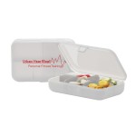 Performa Daily Pill Container (White) Custom Imprinted