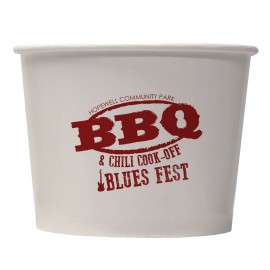 16oz Paper Food Container Custom Printed