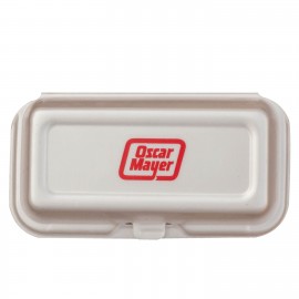 Foam Takeout Container, Hot Dog Custom Imprinted