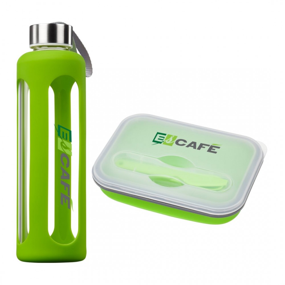 The Nutrition Gift Set - Lime Green Custom Printed