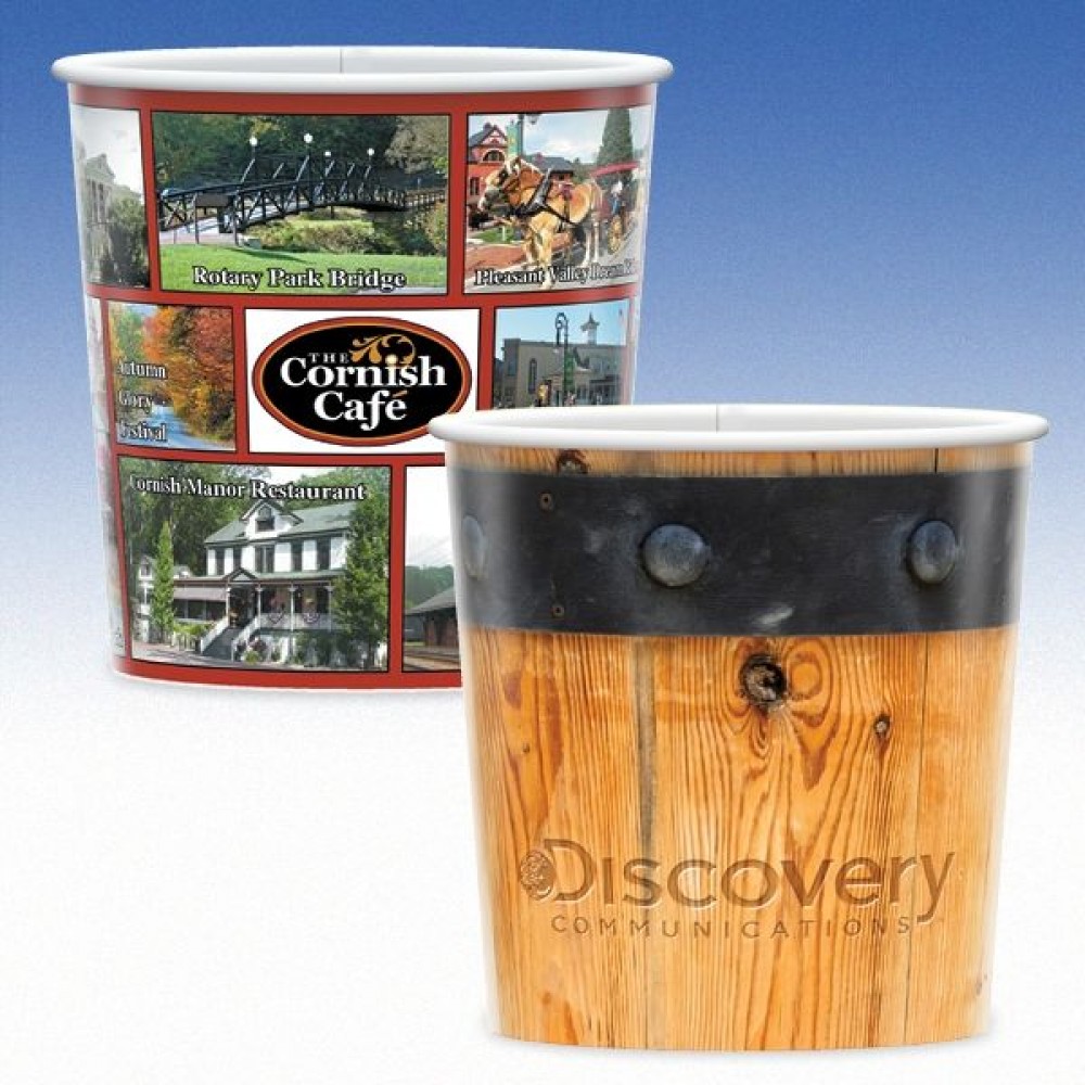 Logo Branded 32 oz-Microwavable Paper Containers Logo Branded 32 oz-Microwavable Paper Containers