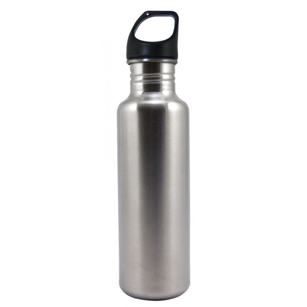 26 oz. Brushed Stainless Steel Excursion Bottle Custom Printed