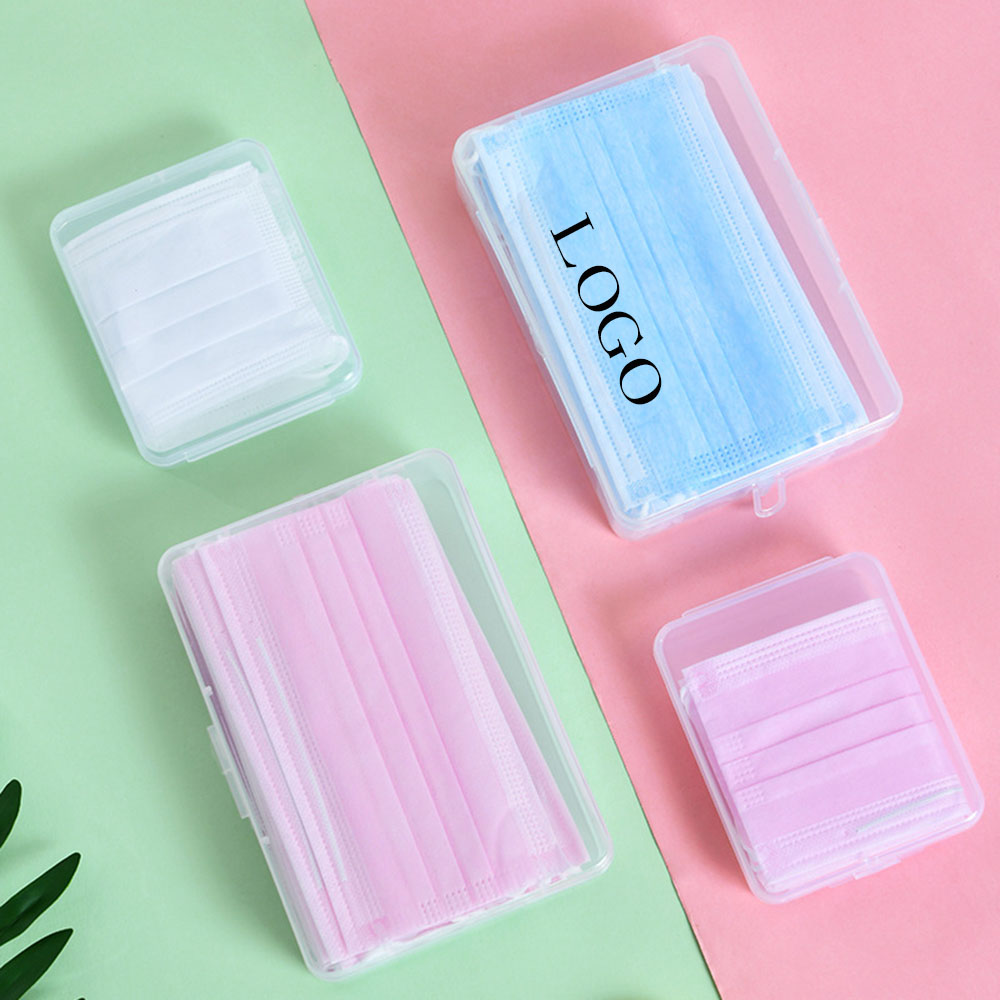 Portable Dust-Proof Mask Storage Container Case Logo Branded Portable Dust-Proof Mask Storage Container Case Logo Branded