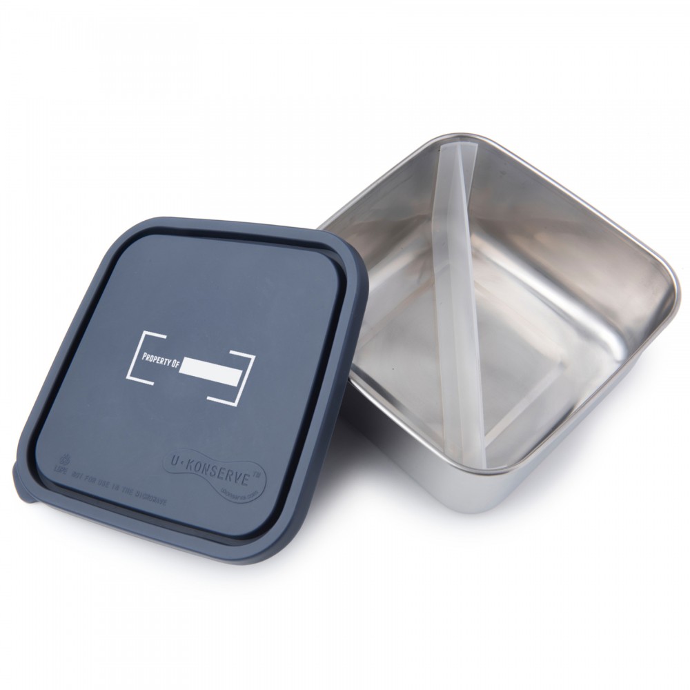 Custom Printed U-Konserve Divided To-Go-Large Storage Container (50 oz) Custom Printed U-Konserve Divided To-Go-Large Storage Container (50 oz)