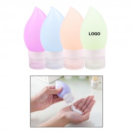 Custom Imprinted Silicone Cosmetic Travel Containers