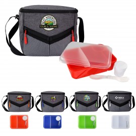 Custom Imprinted Victory On The Go Lunch Cooler Set