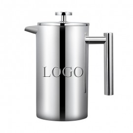 350ML French Press Coffee Maker Custom Imprinted