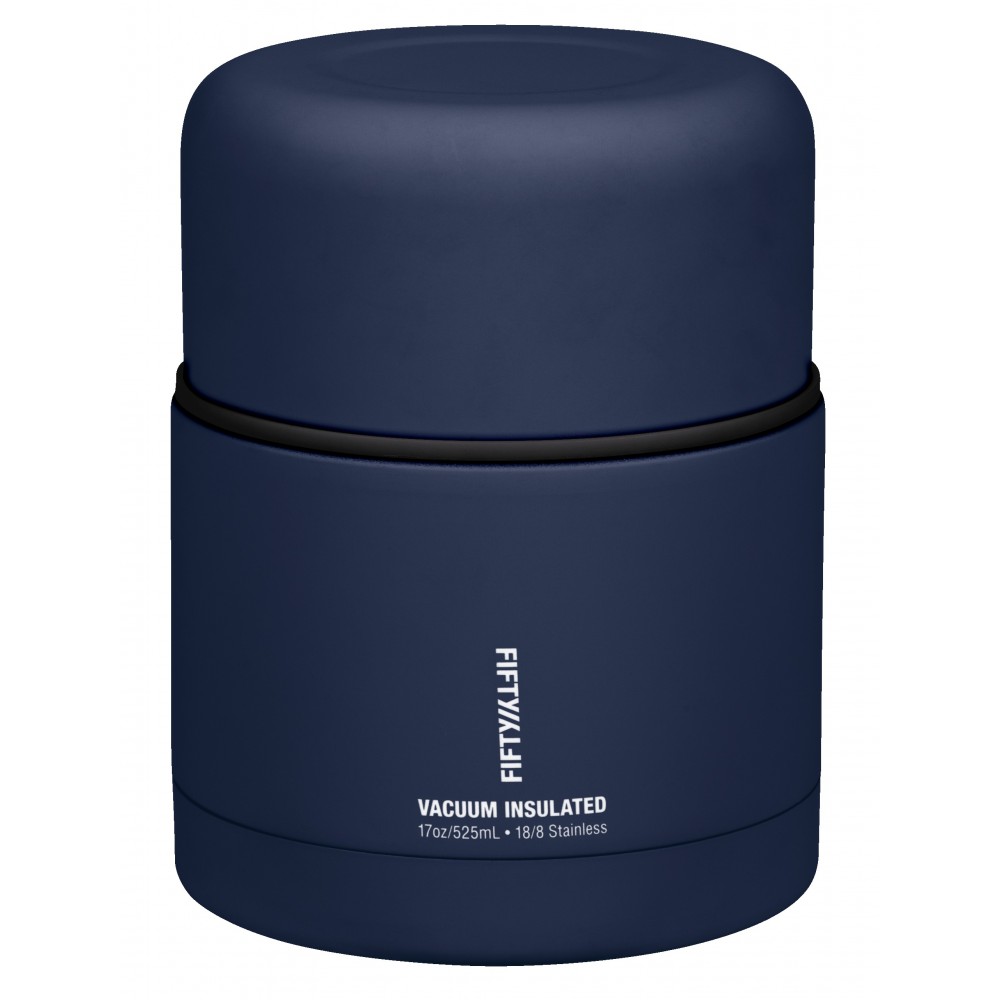 17oz Navy Food Storage Container Custom Imprinted 17oz Navy Food Storage Container Custom Imprinted