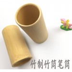 Bamboo Pen Container Logo Branded