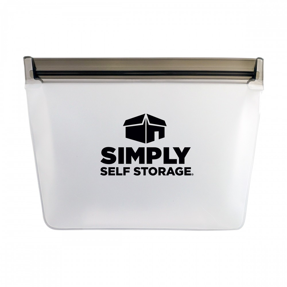 Logo Branded Large Reusable Food Storage Bag Logo Branded Large Reusable Food Storage Bag