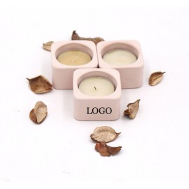 Concrete Candle holder Custom Printed