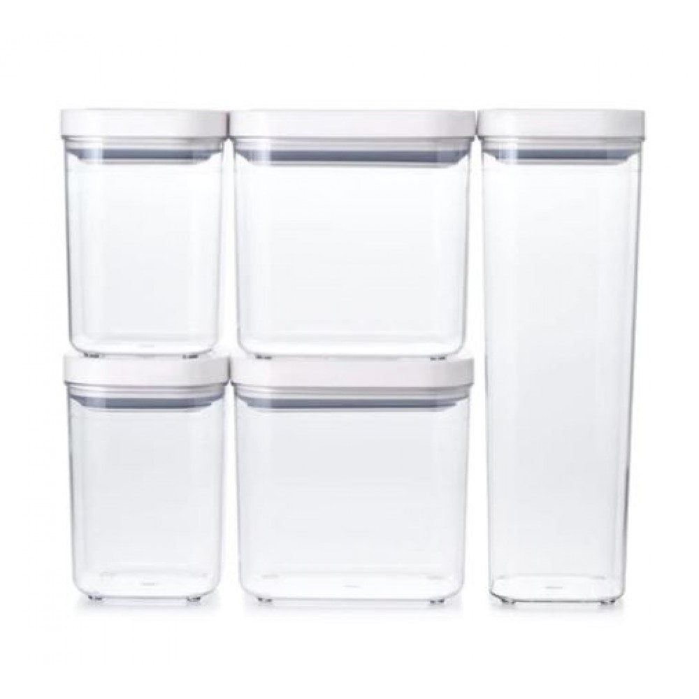 OXO SoftWorks 5pc POP Container Set Custom Printed