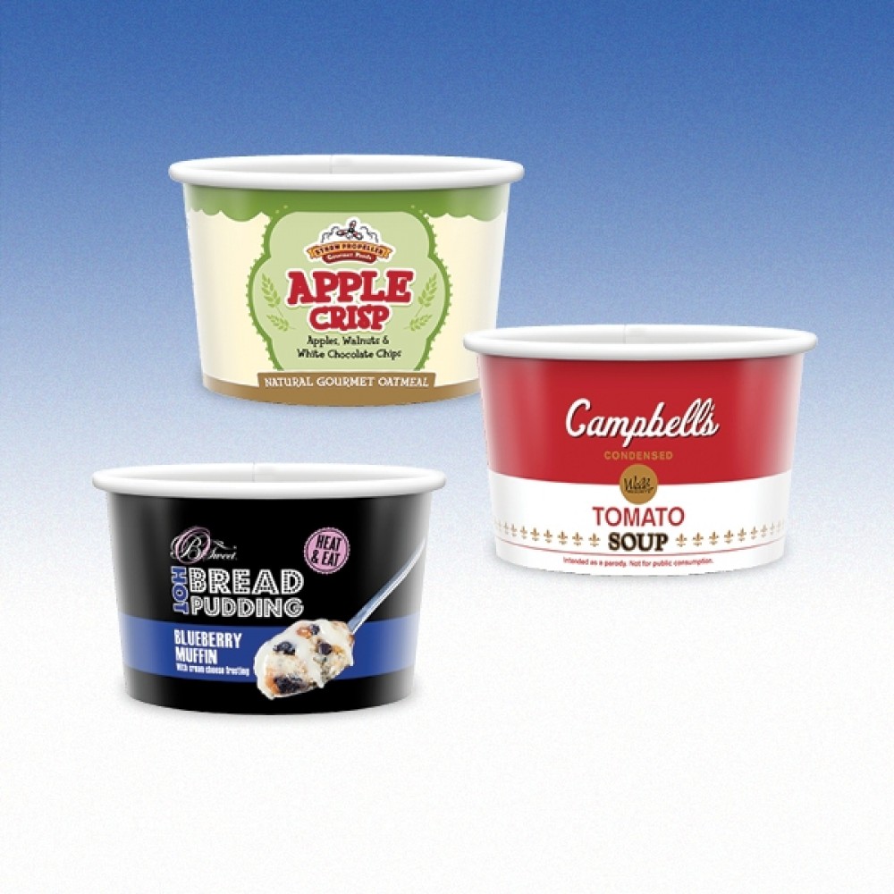 Custom Imprinted 5 oz-Heavy Duty Paper Hot Containers Custom Imprinted 5 oz-Heavy Duty Paper Hot Containers