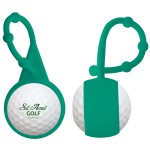 Custom Printed Golf Ball & Silicone Carabiner