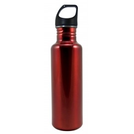 Custom Printed 26 oz. Red Stainless Steel Bottle