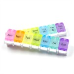 Button Weekly Pill Dispensers Custom Imprinted