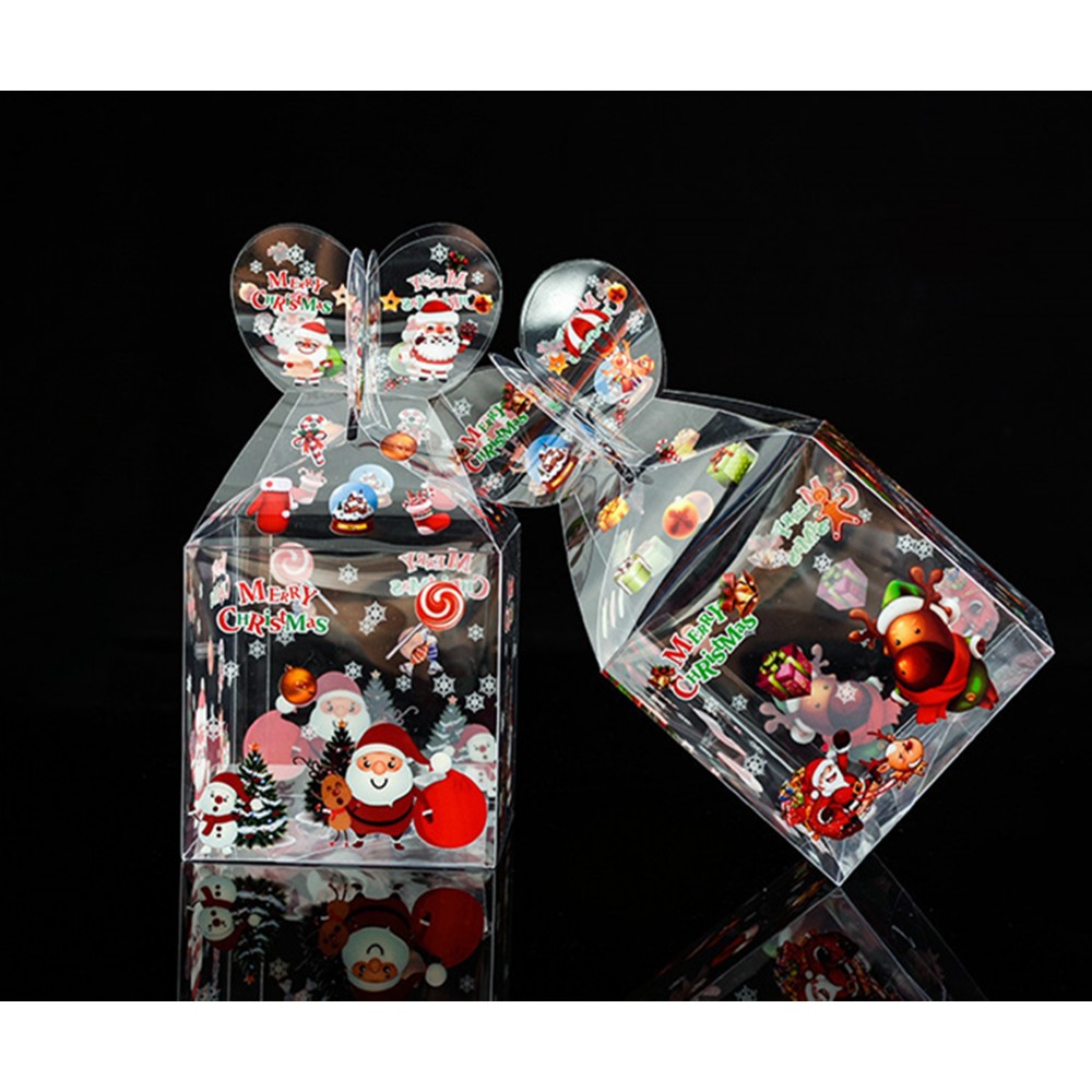 Custom Printed PVC Christmas Gift Box