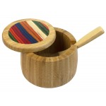 Totally Bamboo Marrakesh Sugar Bowl with Spoon Custom Printed