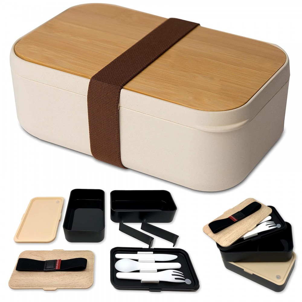 Custom Printed Premium Bento Lunch Box Custom Printed Premium Bento Lunch Box