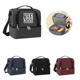 Logo Branded Cooler & Hot Lunch Bag w/ Logo