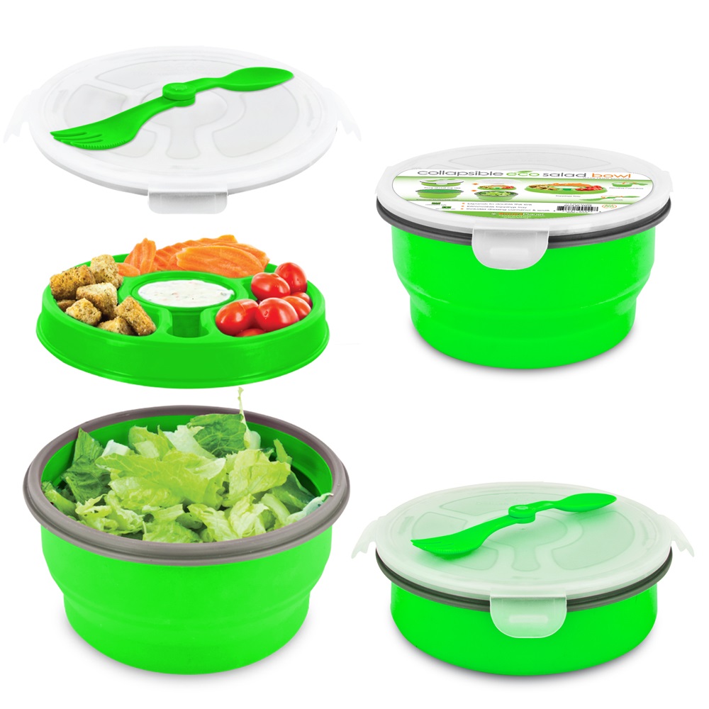 Salad Bowl - Deluxe Container Custom Printed Salad Bowl - Deluxe Container Custom Printed
