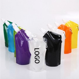 16 Oz. Collapsible Water Container Custom Printed