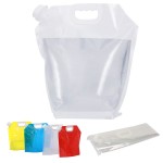 Logo Branded BPA Free Food Grade Clear Water Storage Bag