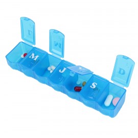 7 Day Pill Box Custom Printed