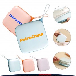 Logo Branded Square Mask Storage Case