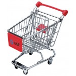 Mini Shopping Cart Container Logo Branded