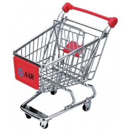 Mini Shopping Cart Container Logo Branded