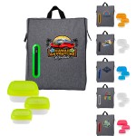 Custom Imprinted Portion Control Oval Lunch Cooler