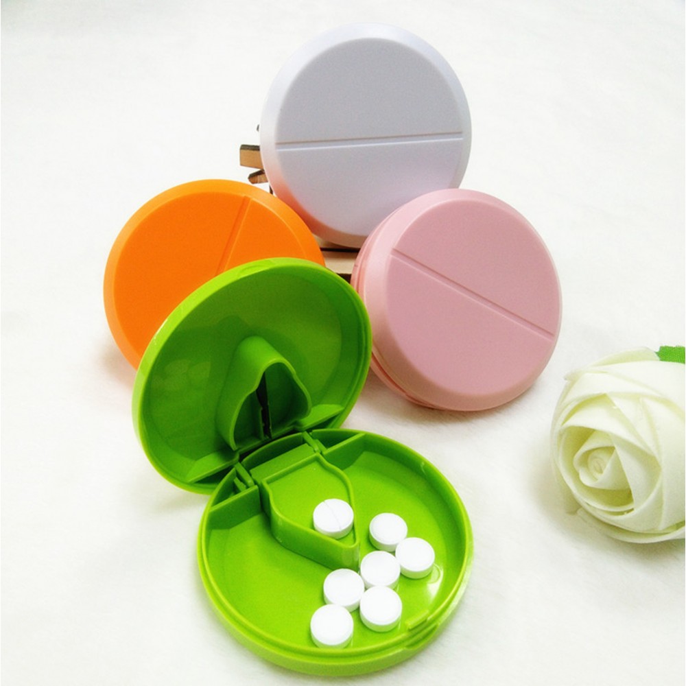 Plastic Pill Cutter /Pill Box Logo Branded