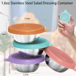 Custom Imprinted Salad Dressing Container