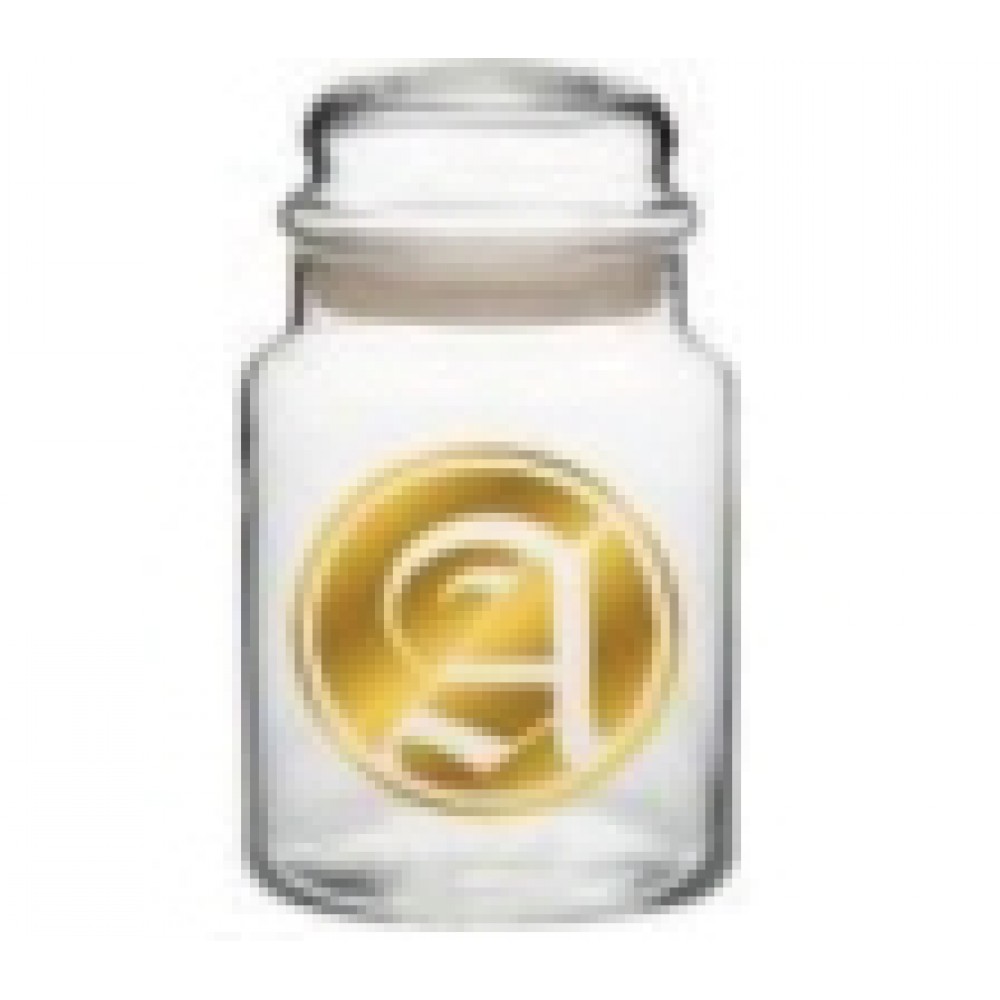 31 oz. Glass Apothecary Jar Logo Branded