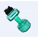 Logo Branded Outdoor Sports Dumbbell Shape Gym Water Bottle