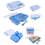 Collapsible Leakproof Lunch Box Custom Imprinted