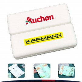 Magnetic Buckle Pill Case with Logo