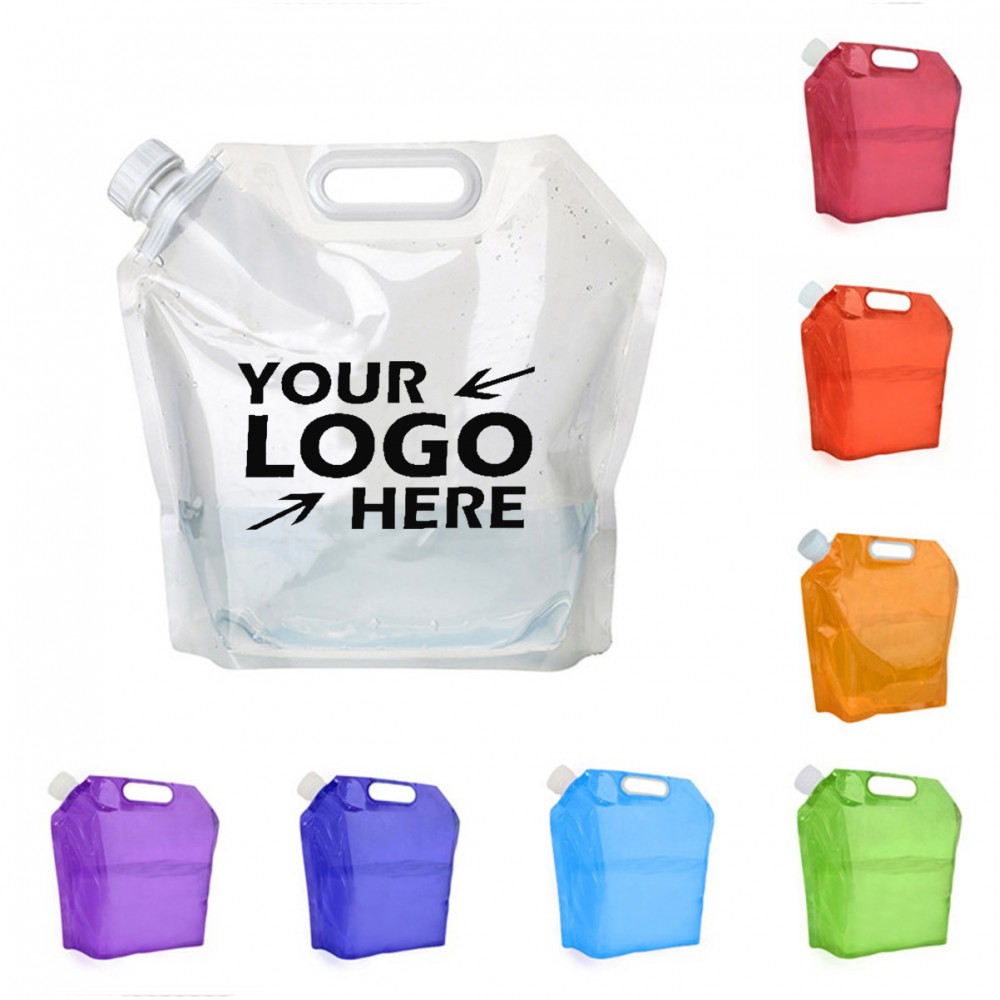 5L Collapsible Water Container Bag Custom Imprinted