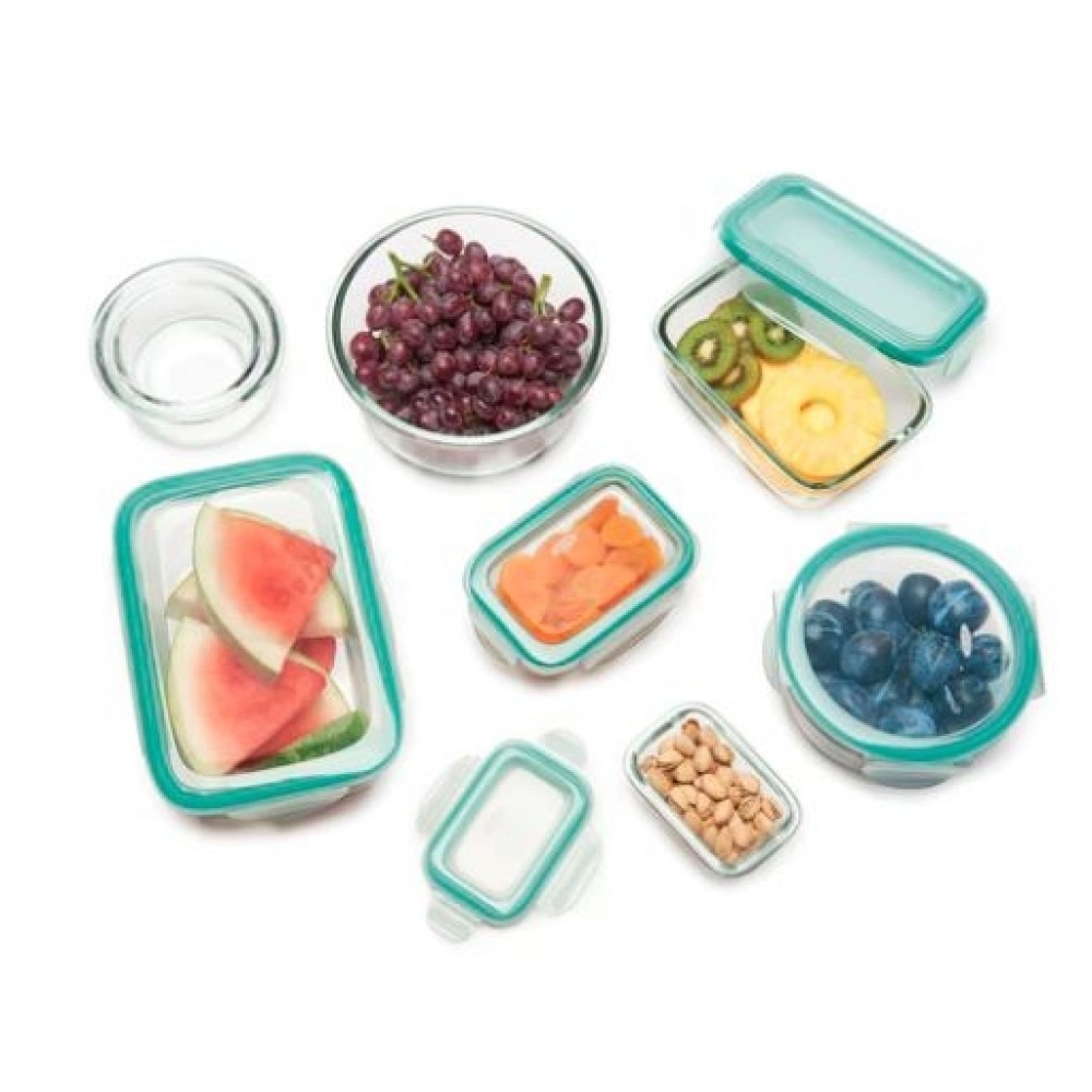 Logo Branded OXO Good Grips 16pc SNAP Plastic Container Set