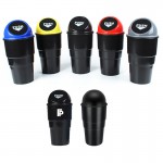 Mini Plastic Car Trash Bin/ Cup Holder Garbage Can/Car Trash Bin/Mini Automobile Trash Garbage Can Logo Branded