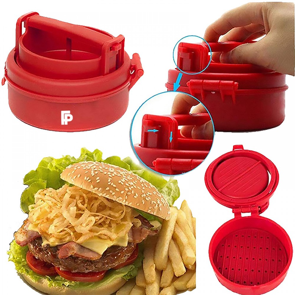 Custom Printed DIY Burger Patty Maker / Hamburger Meat Patty Press Maker Custom Printed DIY Burger Patty Maker / Hamburger Meat Patty Press Maker