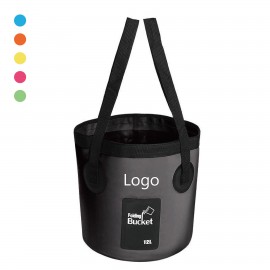 Logo Branded 12 L Collapsible Folding Bucket