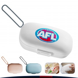 Silicone Sling Pill Case with Logo