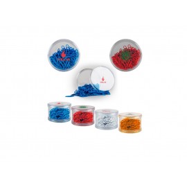 Paper Clip Container Logo Branded