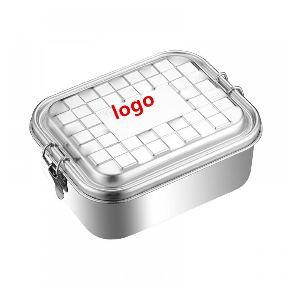 Stainless Steel Bento Box Logo Branded Stainless Steel Bento Box Logo Branded