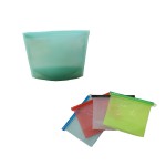 Custom Printed Silicone Food Preservation Bag/Food Fresh-Keeping Bag