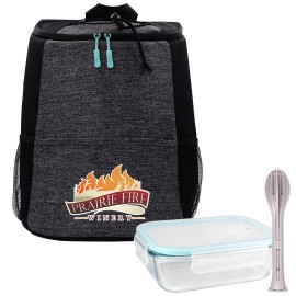 Logo Branded X Line Cutlery Lunch Set  Logo Branded X Line Cutlery Lunch Set
